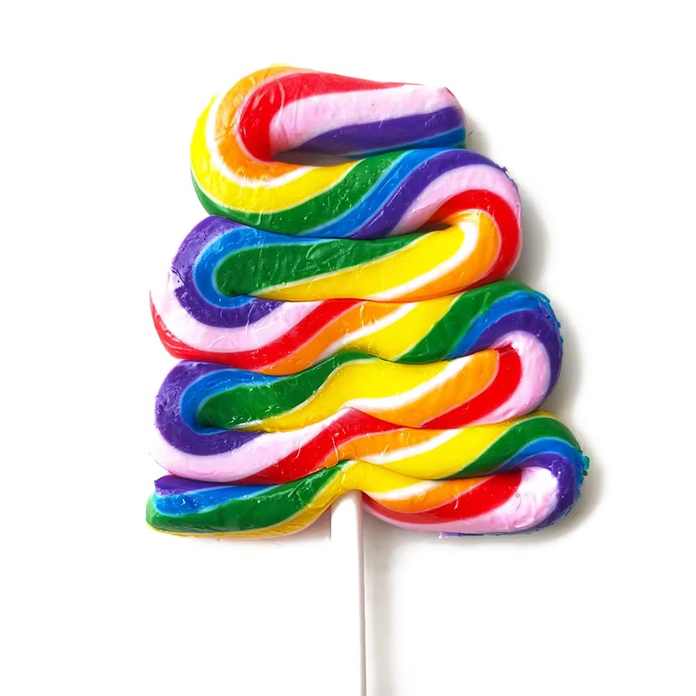 Sweet Fruit Rainbow Lollipop