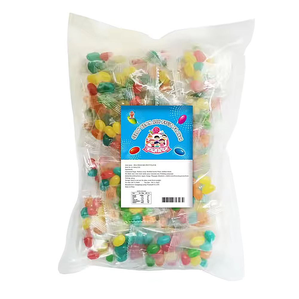 Lechao Jelly Bean Mix Fruit Flavour - 1kg