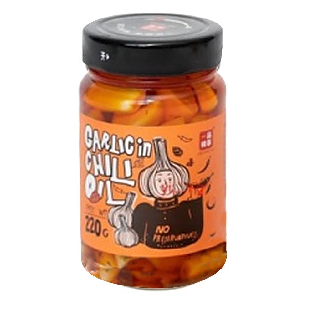 Ipincio Garlic in Chili Oil – 220g