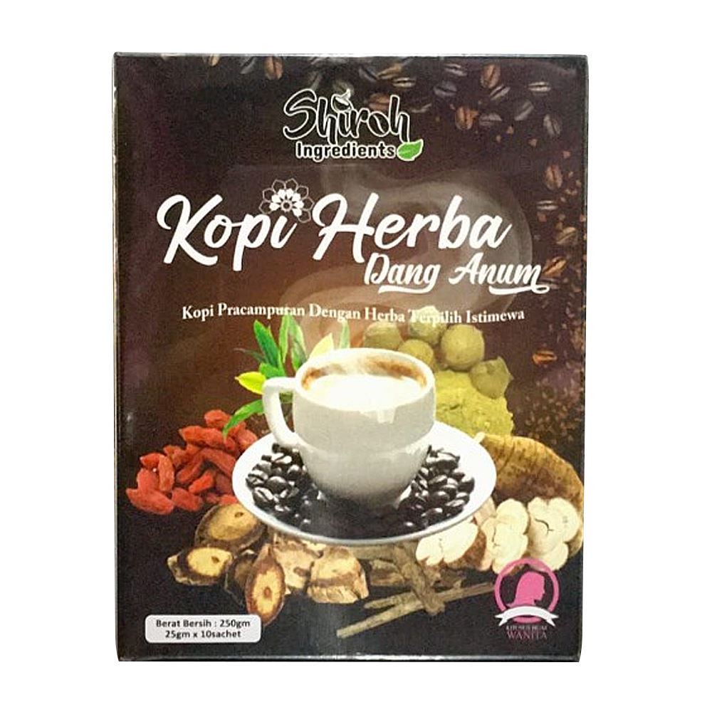 Shiroh Ingredients Kopi Herba Dang Anum - 250g