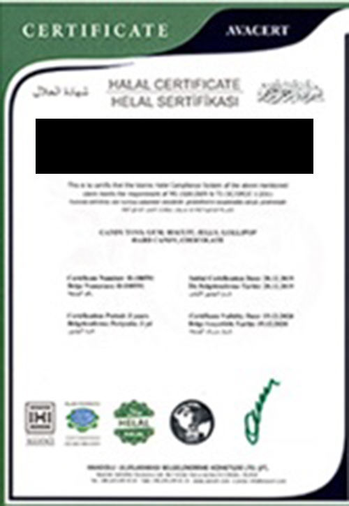 Halal Certificate