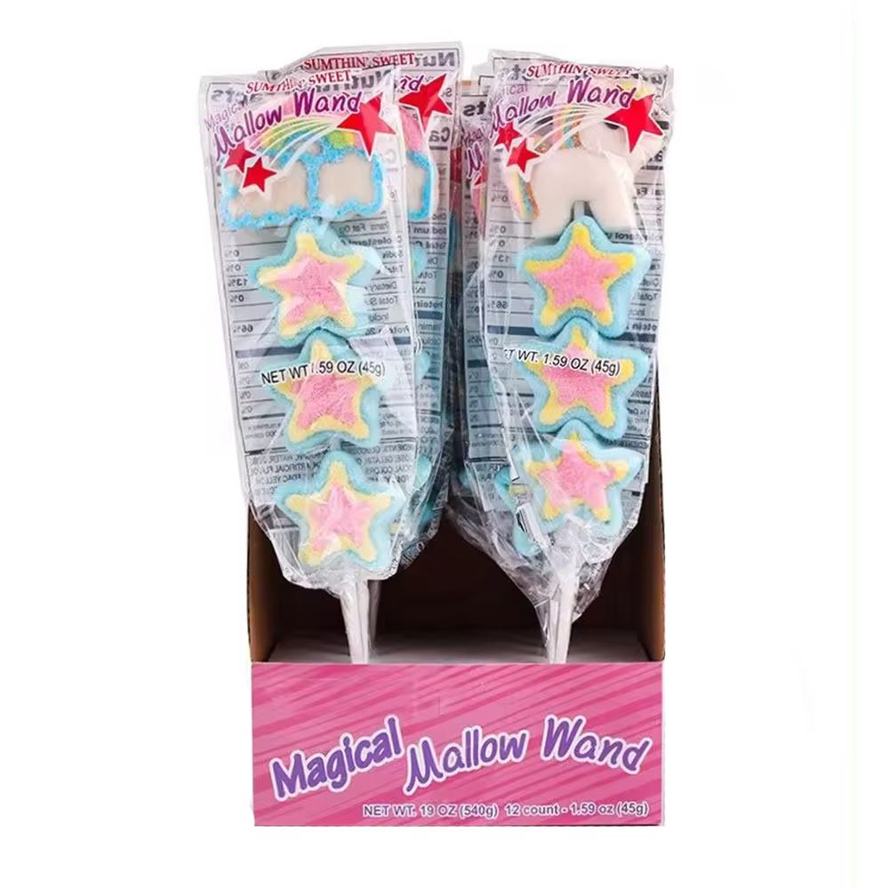 Twandy Cute Fruit Flavour Marshmallow Lollipop Candy – 45g