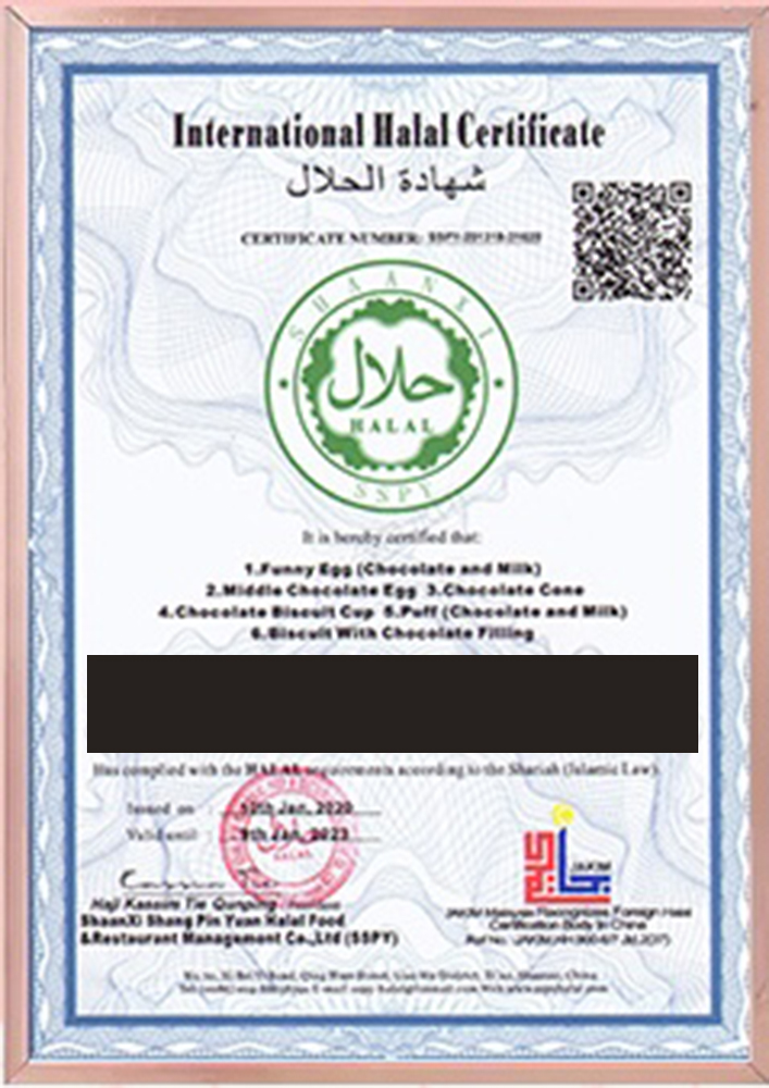 Halal Certificate