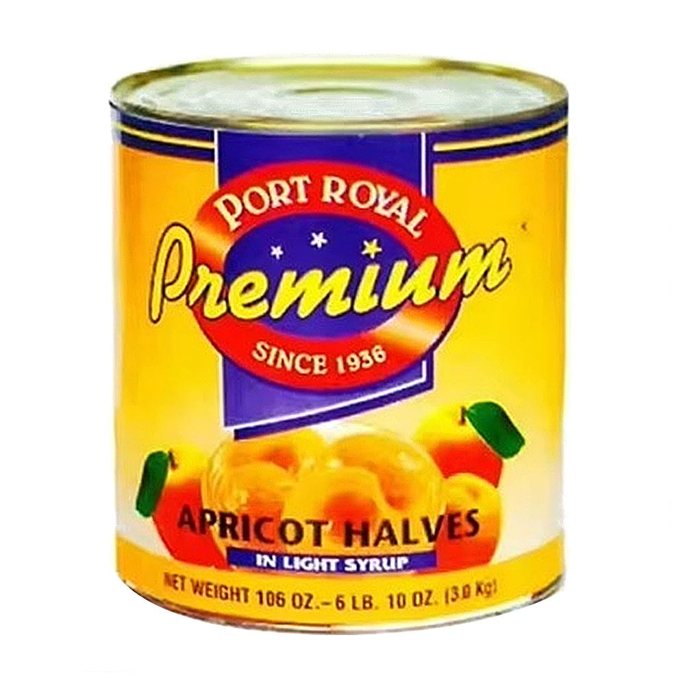 Port Royal Canned Apricot Halves in Light Syrup – 820g