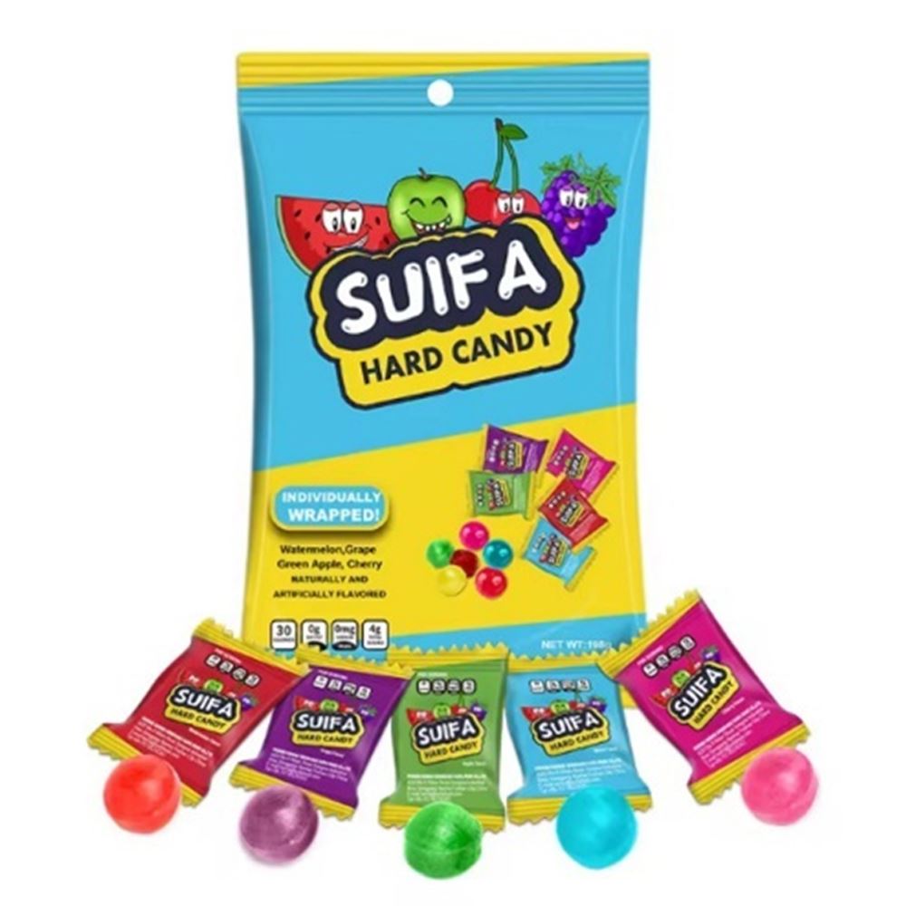 Suifa Tropical Fruit Flavored Hard Candy – 198g