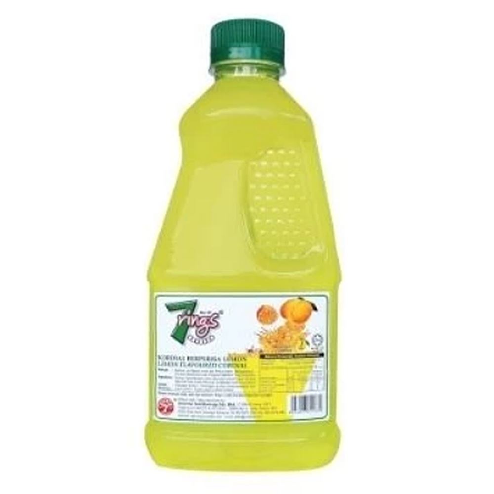 7 Rings Lemon Flavoured Cordial – 1L