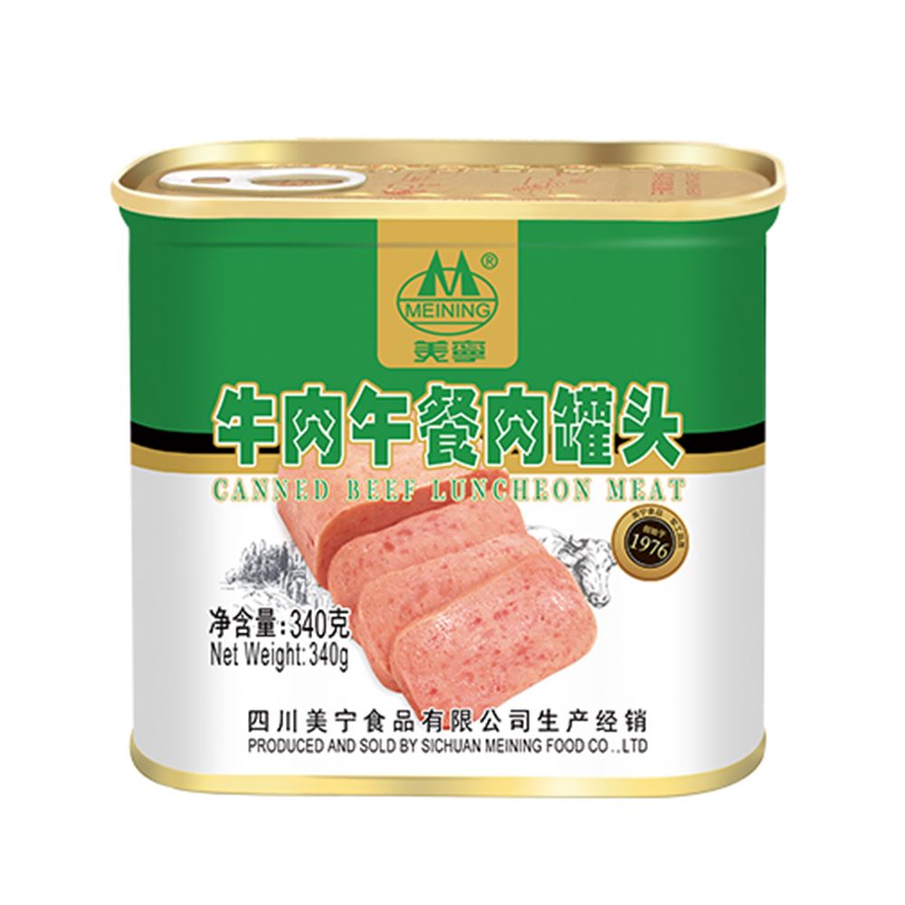 Meining Premium Beef Luncheon Meat - 340g