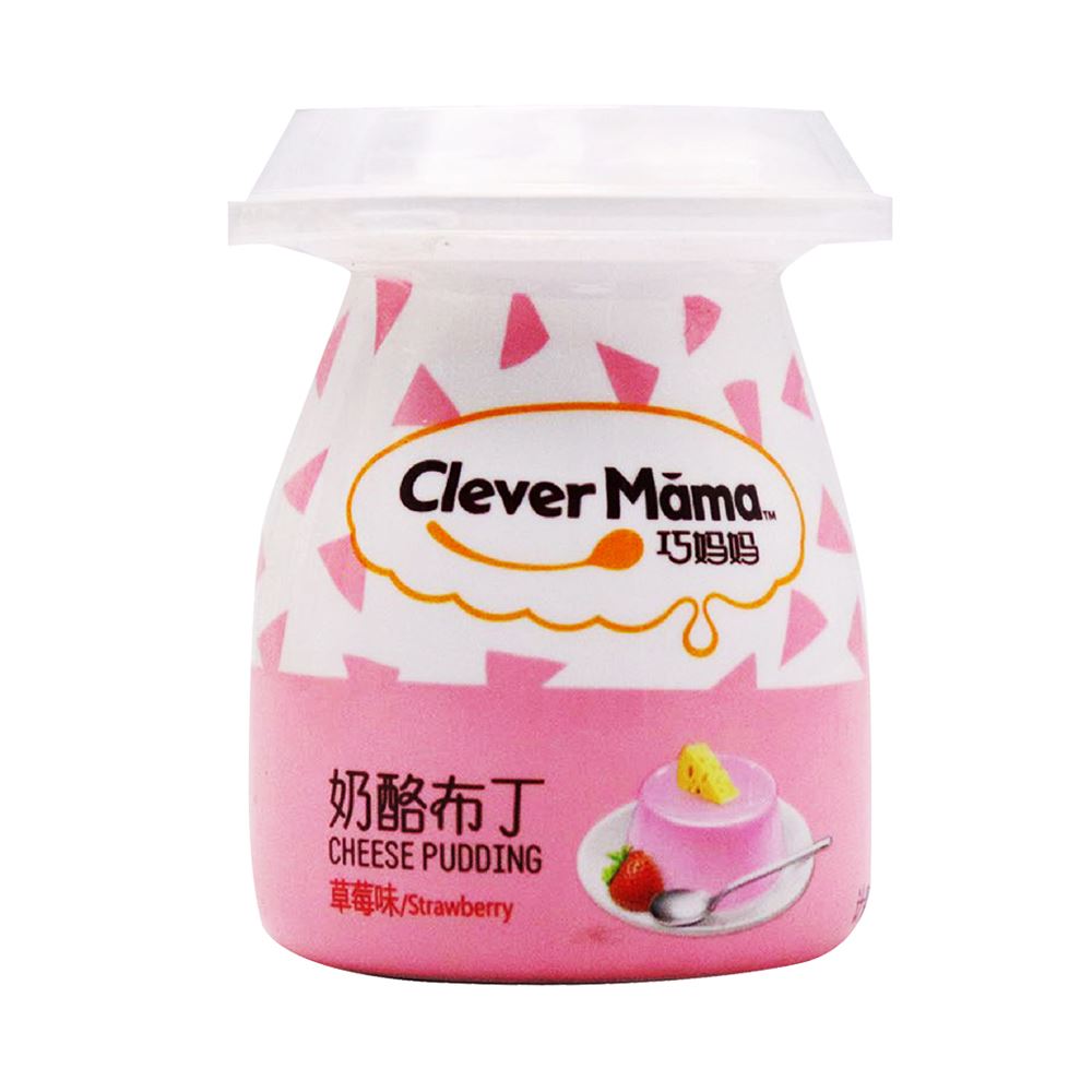 Clever Mama Cheese Pudding Strawberry Flavour - 118g